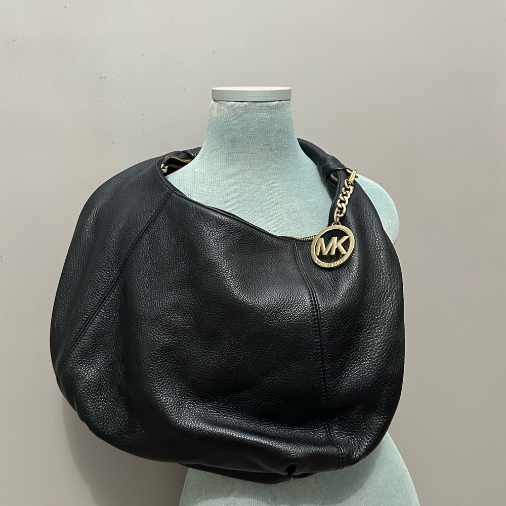 Michael Kors leather hobo bag